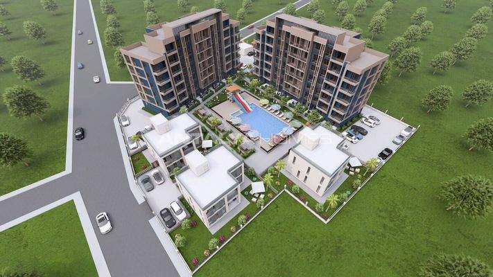 Sea-View Apartments Near the Beach in Mersin