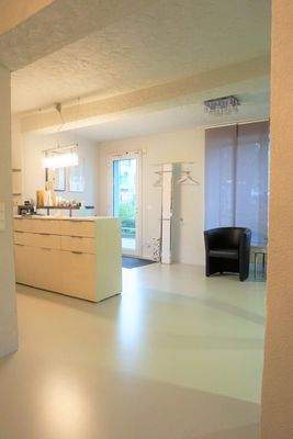 Eingangsbereich mit Anmeldung