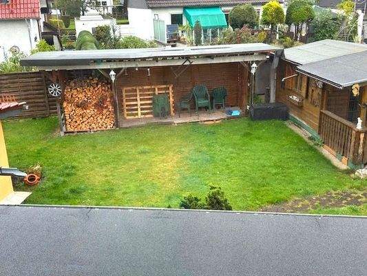 Garten/Gartenhaus/Unterstand Teilansicht