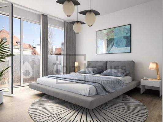 modernes Schlafzimmer 