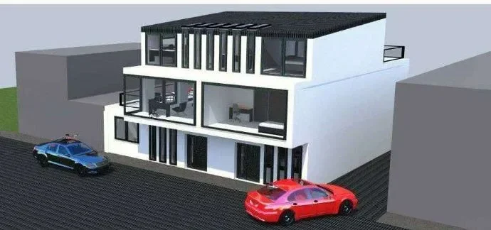 Neubau Vorderansicht