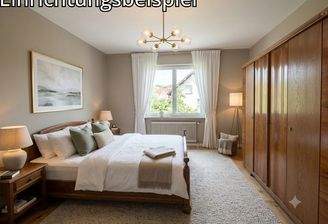 Schlafzimmer - Einrichtungsbeispiel