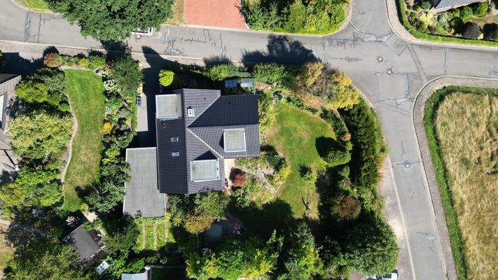 Vogelperspektive Grundstück