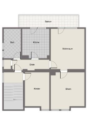 Grundriss Obergeschoss