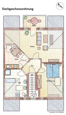 Grundriss Dachgeschoss