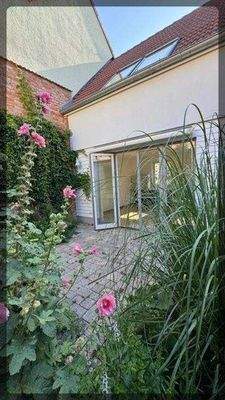 romantischer Innenhof