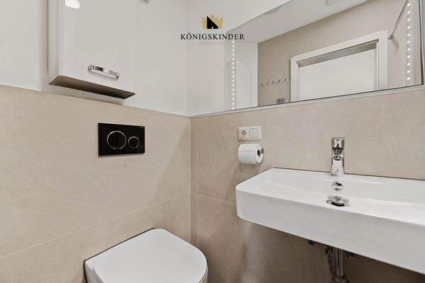 ...dann das erste Bad...