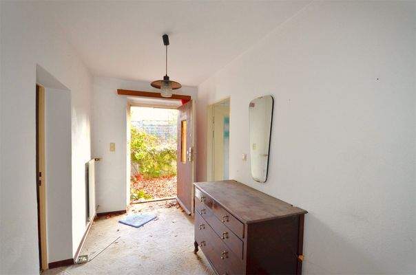 Eingansbereich Souterrain