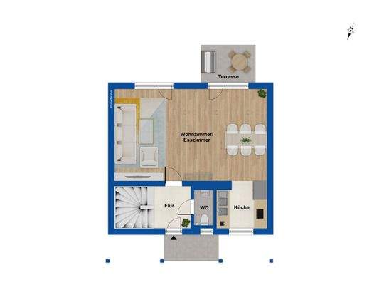 Grundriss - Erdgeschoss