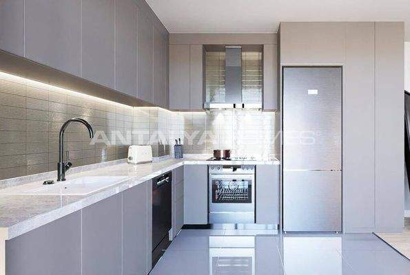 New Build Apartments in Complex with Pool in Belek Antalya