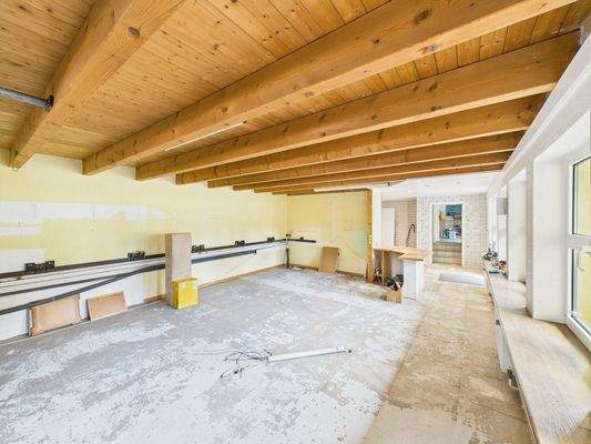 ausbaufähiger Anbau