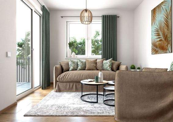 Wohnbeispiel Wohnzimmer