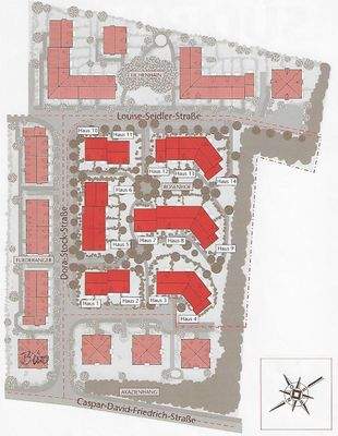 Freiflächen- und Lageplan
