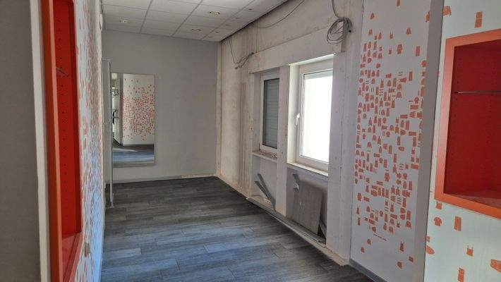 hinterer Teil des Ladens