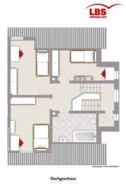 Grundriss Dachgeschoss