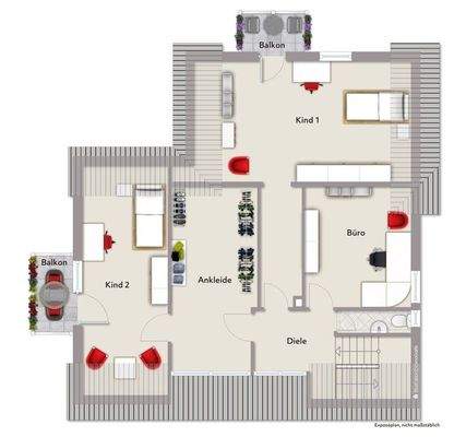 Grundriss Dachgeschoss