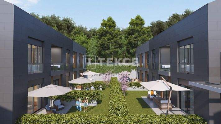 Apartments Intertwined the Nature in Eyupsultan Istanbul