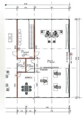 Verfügbare Flächen Obergeschoss