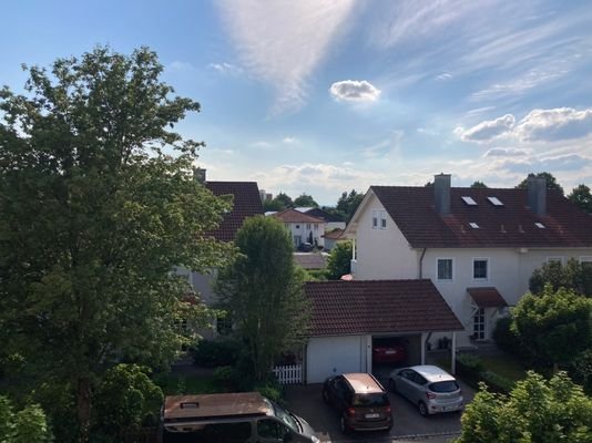 Ausblick vom Wohnzimmer