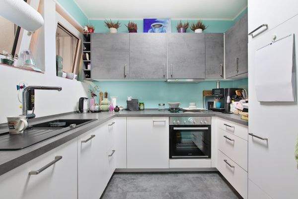 Küche in der vermieteten EG-Wohnung