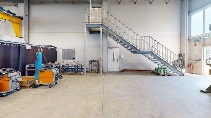 Aufgang Personalräume