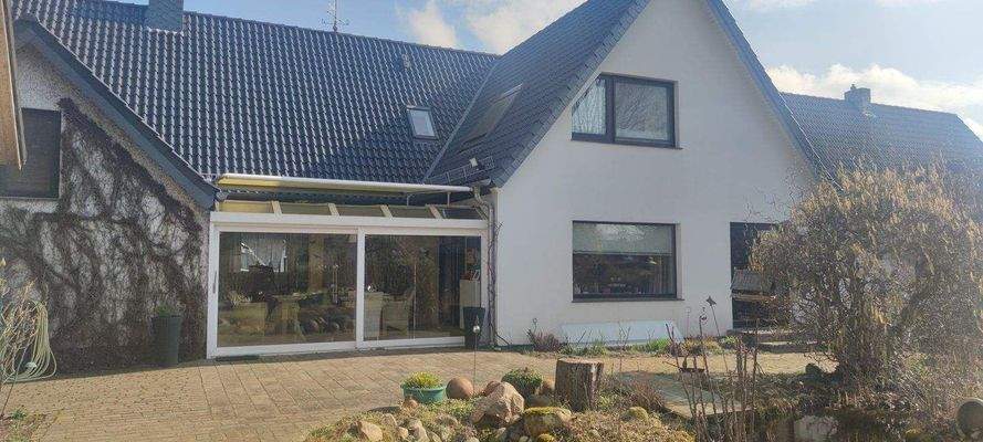 Wintergarten und Terrasse