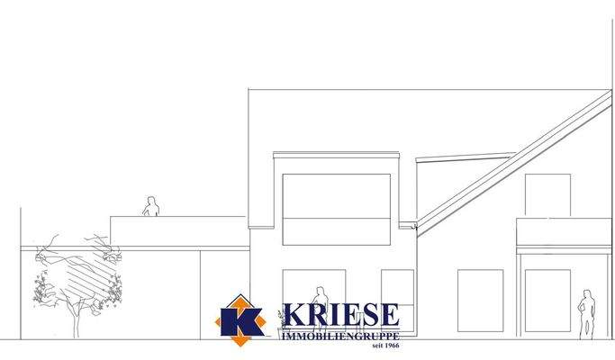 Gartenansicht Draufsicht Außen