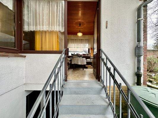 Eingangbereich Wintergarten