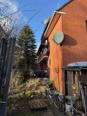 Südseite mit den Balkonen/Terrassen