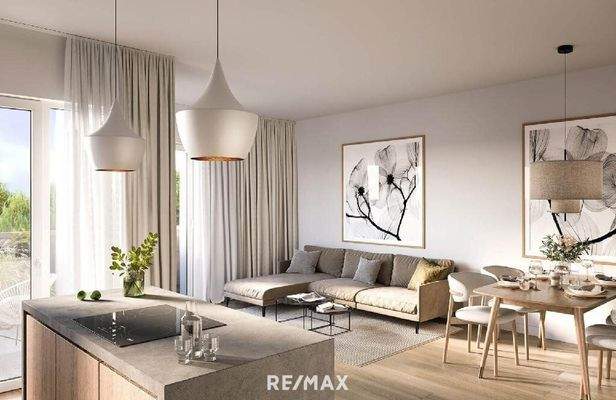 Wohnküche Visualisierung