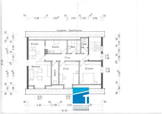 Grundriss Dachgeschoß