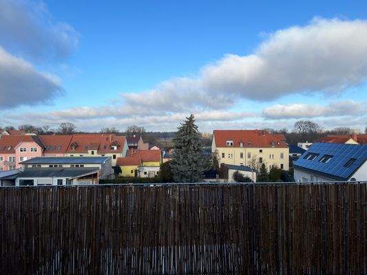 Aussicht vom Balkon