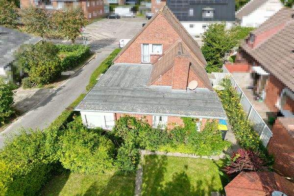 Hausansicht von hinten