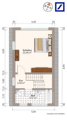 Grundriss Dachgeschoss