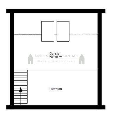 Grundriss Galerieebene