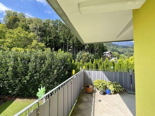 Balkon süd-westseitig