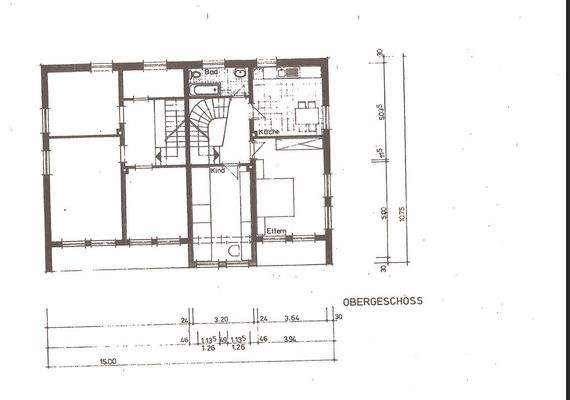 Grundriss Obergeschoss