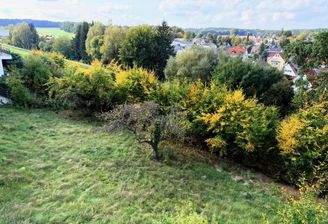 Blick aus dem Haus