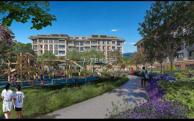 Forest and City View Apartments in Eyüpsultan Göktürk