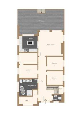 Grundriss - Erdgeschoss