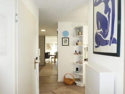 Blick in den Flur