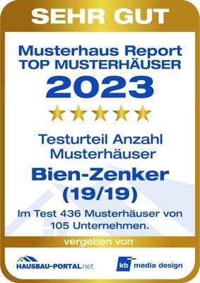 Volle Punktzahl Musterhäuser