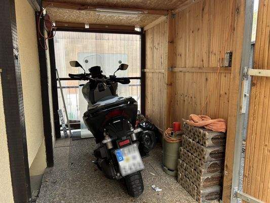 Abstellraum für Roller/Motorrad