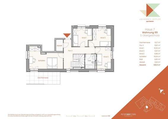 Grundrissskizze 3. OG