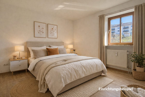 Einrichtungsbeispiel Schlafzimmer