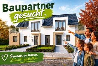 Großes Doppelhaus