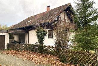 Blick auf den Hauseingangsbereich