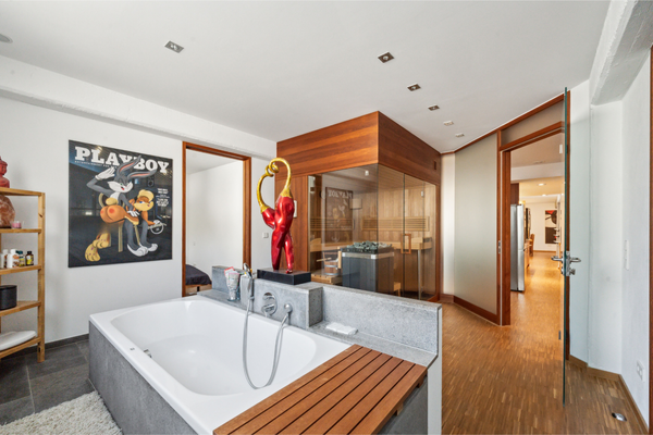 Loft Badezimmer Ansicht 1