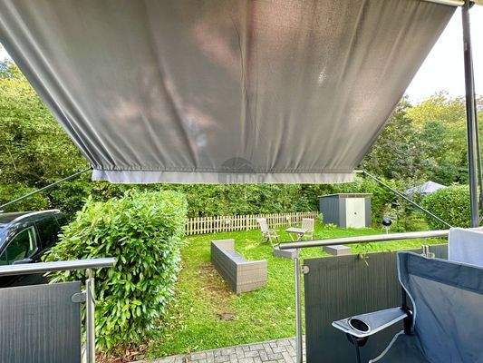 Balkon Zugang zum Garten