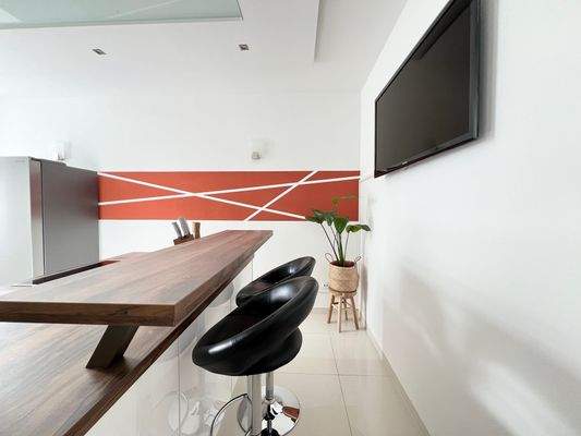 Frühstücksbar in der Küche